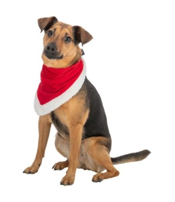 NAVIDAD PAÑUELO ROSA 55CM