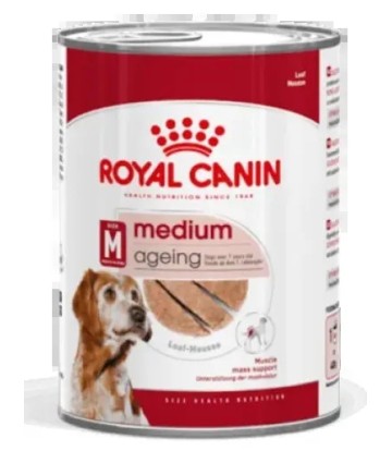 ROYAL CANIN LATA PATE ADULT MEDIUM AGEING 410GR