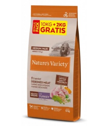 NV ORIGINAL HG MEDIUM ADULT PAVO 10+2KG GRATIS