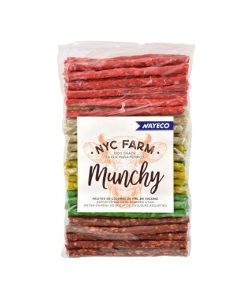 NYC FARM PALITOS MASTICABLES 13CM 100UDS