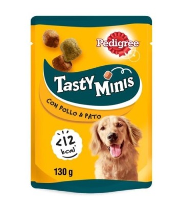 PEDIGREE TASTY BITES CARNE Y AVE 130GR