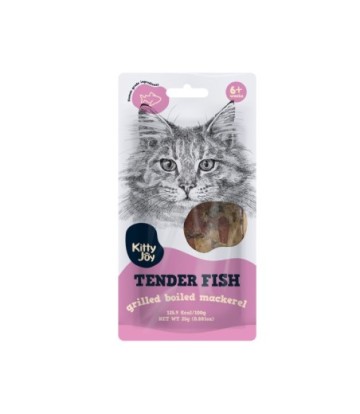 KITTY JOY TENDER FISH CABALLA SIN ESPINAS 25GR