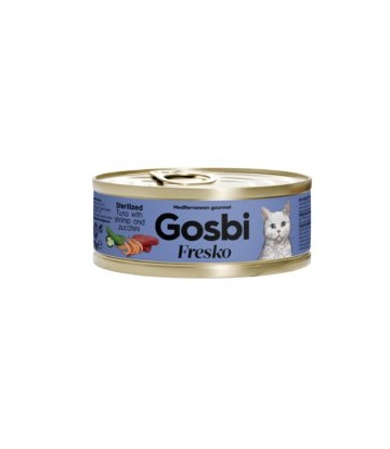 FRESKO CAT ATUN CON GAMBAS Y CALABACIN STERILIZED