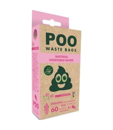 POO BOLSAS CACA 4x15 ROSA
