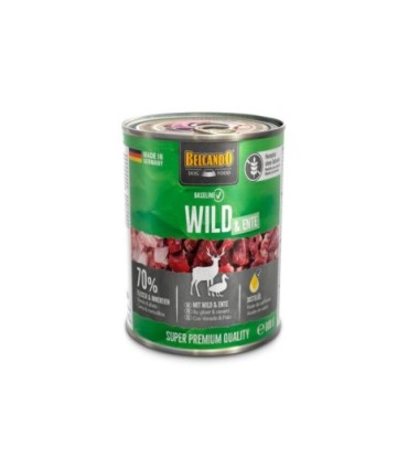 BELCANDO BASELINE GF VENADO Y PATO 400GR
