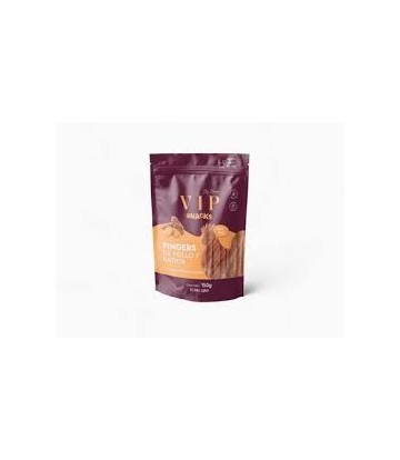 VIP SNACK FINGERS DE POLLO Y ZANAHORIA 150GR