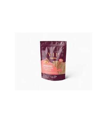 VIP SNACK FINGERS DE SALMON Y BATATA 150GR