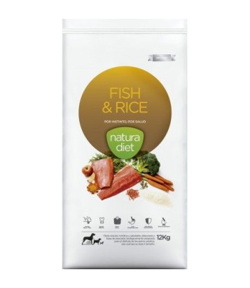 NATURA DIET FISH & RICE 12KG
