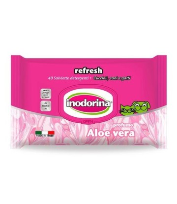 INODORINA TOALLITAS ALOE VERA 40 UNIDADES