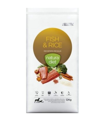 NATURA DIET FISH & RICE 12KG