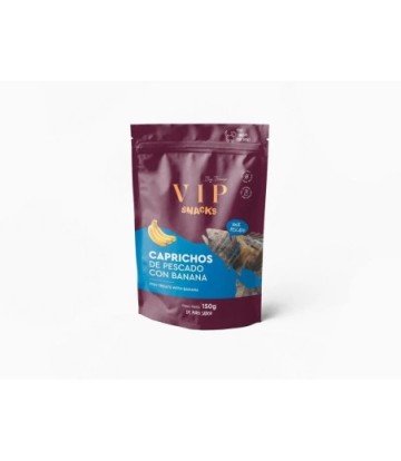 VIP CAPRICHOS PESCADO CON BANANA 150GR