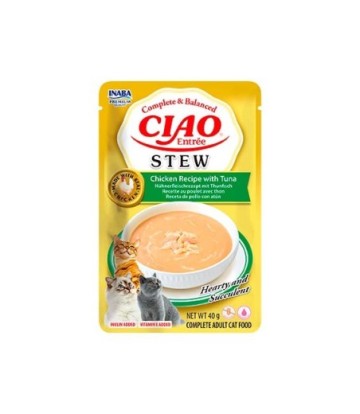 CHURU ENTREE STEW POLLO Y ATUN 40GR