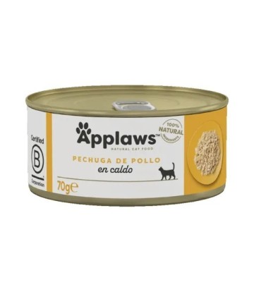 APPLAWS CAT PECHUGA DE POLLO 156GR