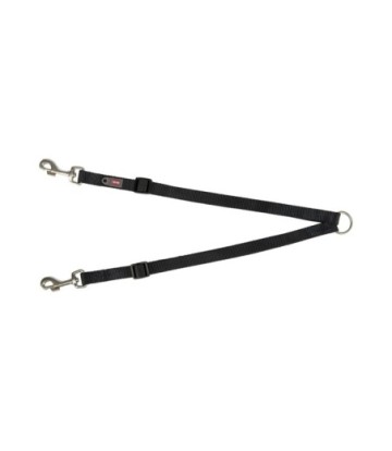 TRIXIE ACOPLADOR NEGRO DE PAREJA M-L 40-70CM/20MM