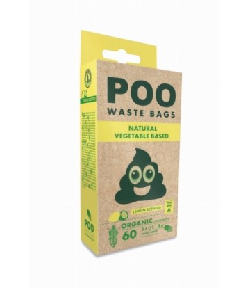 POO BOLSAS CACA 4x15 LIMON
