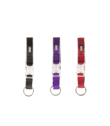 GLORIAPETS COLLAR NEGRO LUMINOSO RECARG 34-41CM