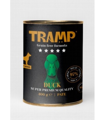 TRAMP DOG GRAIN FREE PATO 400GR