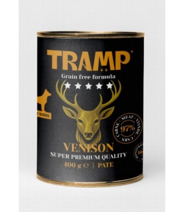 TRAMP DOG GRAIN FREE CIERVO 400GR