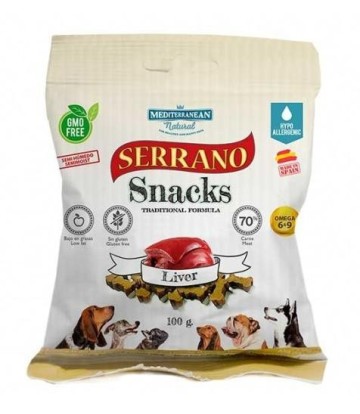 MDT SERRANO SNACK PERROS HIGADO 85GR