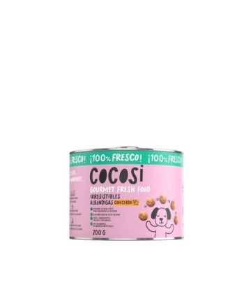 COCOSI DOG TARRINA BOCADITOS DE CERDO 200GR