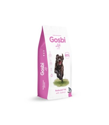 GOSBI LIFE REDUCED FAT CON SALMON 12KG