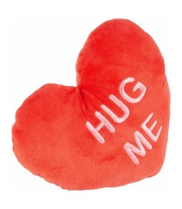 DUVO COOCKOO PELUCHE HUG ME CORAZON ROJO 18x14x6CM