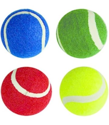 HOP PELOTAS DE TENIS 5CM COLORES SURTIDOS