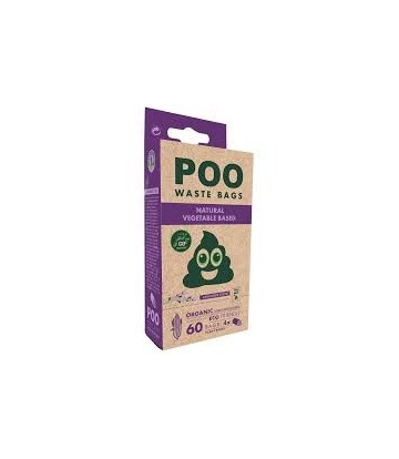 POO BOLSAS CACA 4x15 LAVANDA