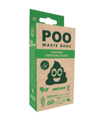POO BOLSAS CACA 4x15 MENTA