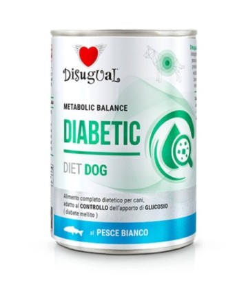 DISUGUAL METABOLIC DOG DIABETIC PESCADO BLANCO 400