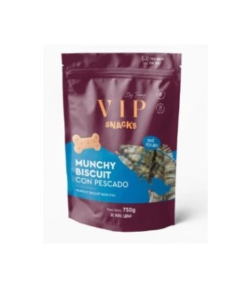 VIP SNACK MUNCHY BISCUIT PESCADO150GR