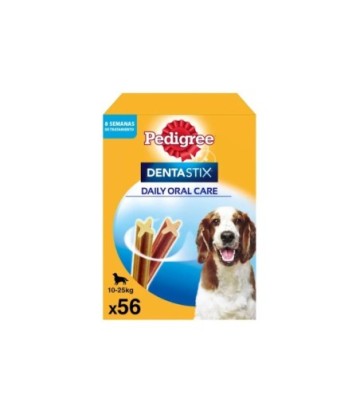 PEDIGREE DENTASTIX RAZAS MEDIANAS PACKx56